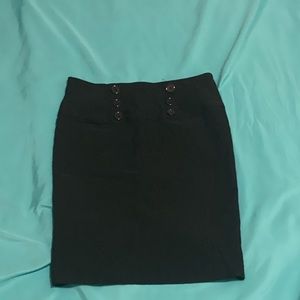 Black skirt